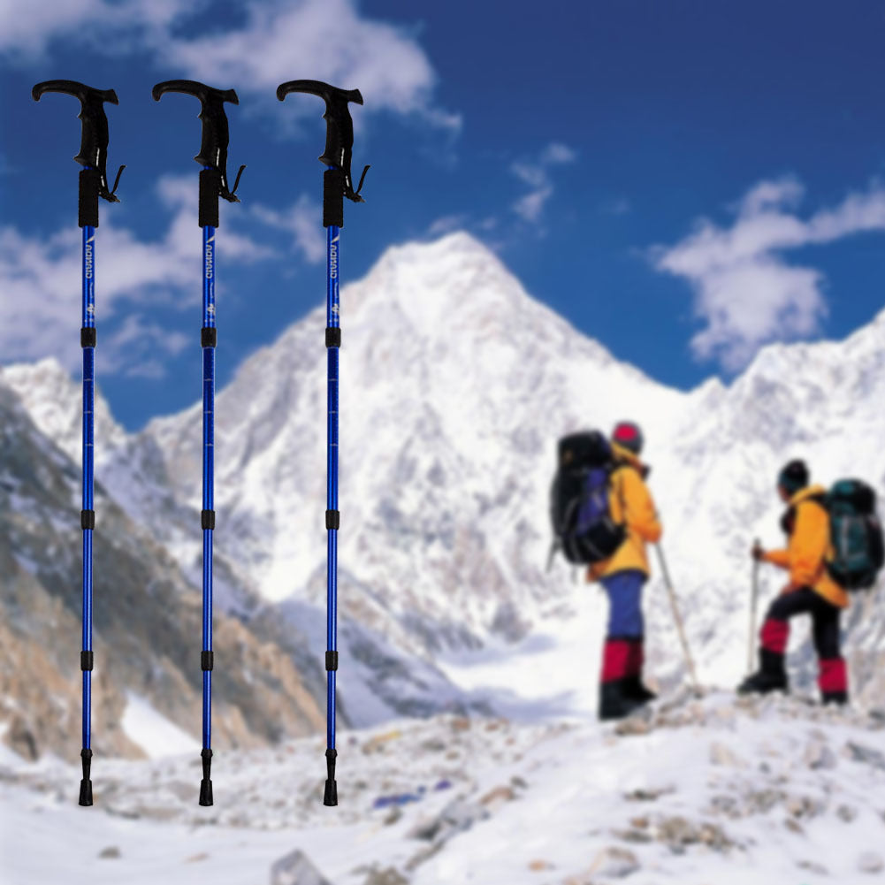 Elevate Your Outdoor Adventures with the Adjustable Aluminum Alloy Trekking Pole