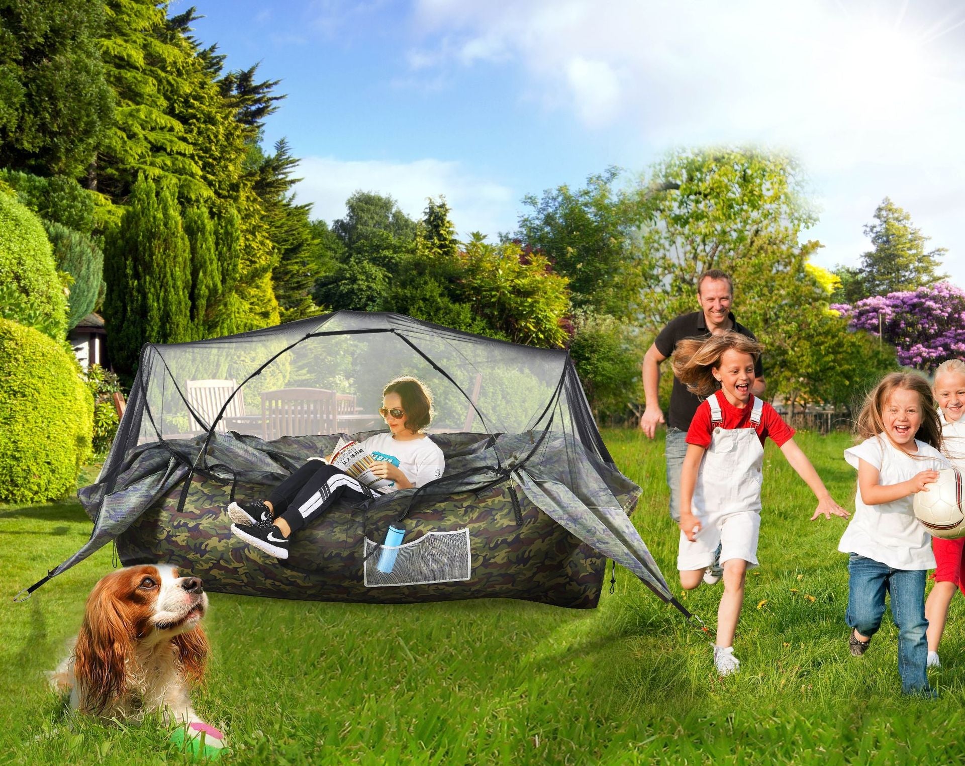 Elevate Your Outdoor Adventures with the Outdoor Camping Portable Suspension Tent