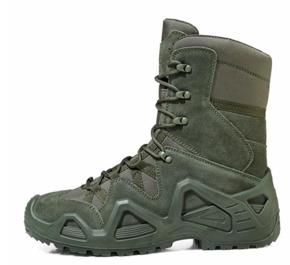 Men’s Mid-High Top Outdoor Military Training Combat Boots