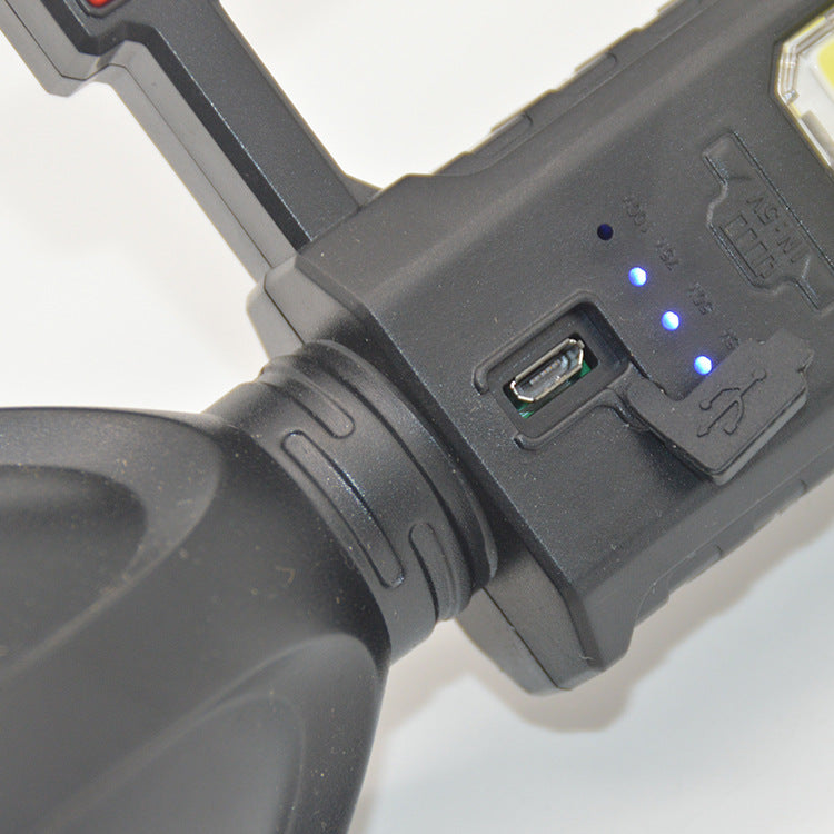 COB Camping Searchlight With Bracket Flashlight