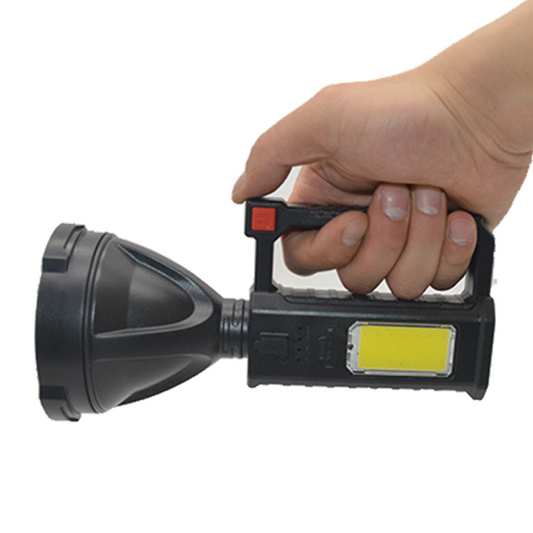 COB Camping Searchlight With Bracket Flashlight