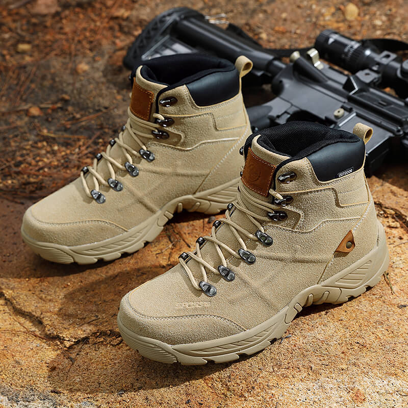 Men’s Mid-Top Winter Hiking Boots Plus Size