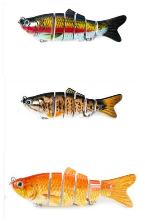 6-Segment 10cm 17g Multi-Color Hard Fishing Lure