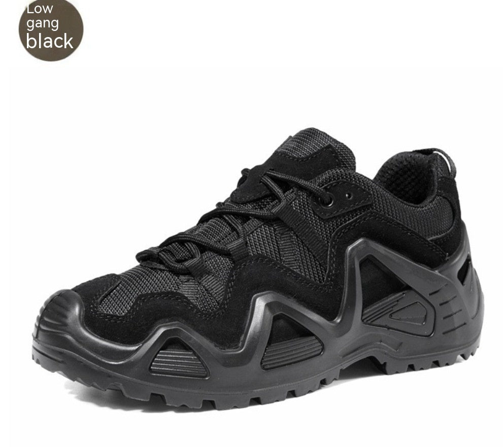 Men’s Mid-High Top Outdoor Military Training Combat Boots