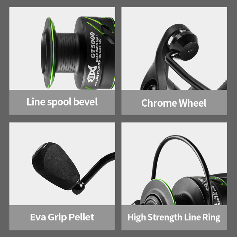 All-Metal Fishing Reel