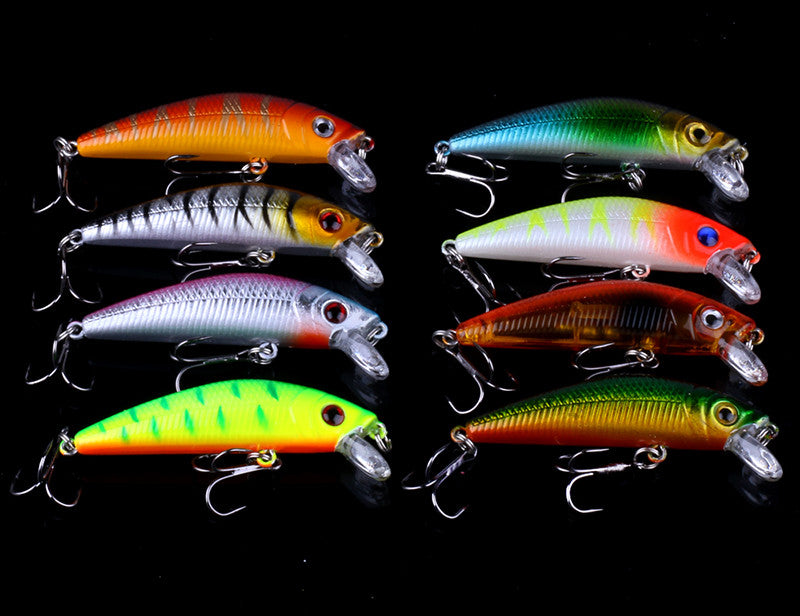 56PCS Fishing Set Lure Bait Fake Bait Fishing Gear Fake Bait