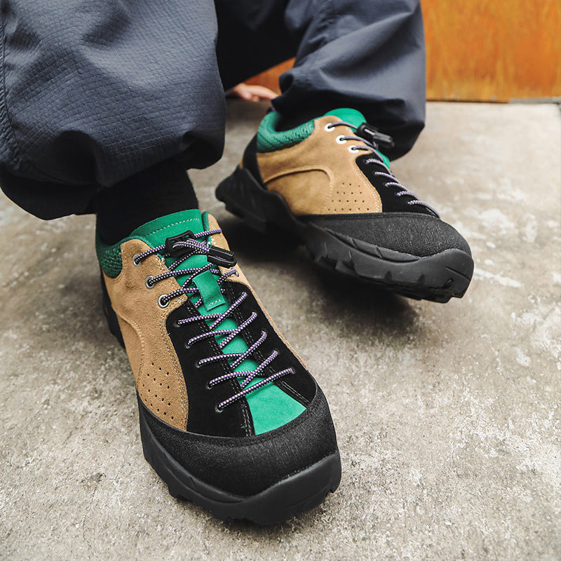 Leather Outdoor Camping And Hiking Boots