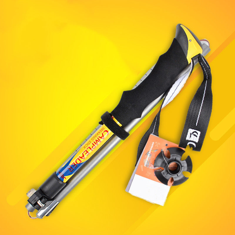 Portable 5-Section Folding Trekking Pole