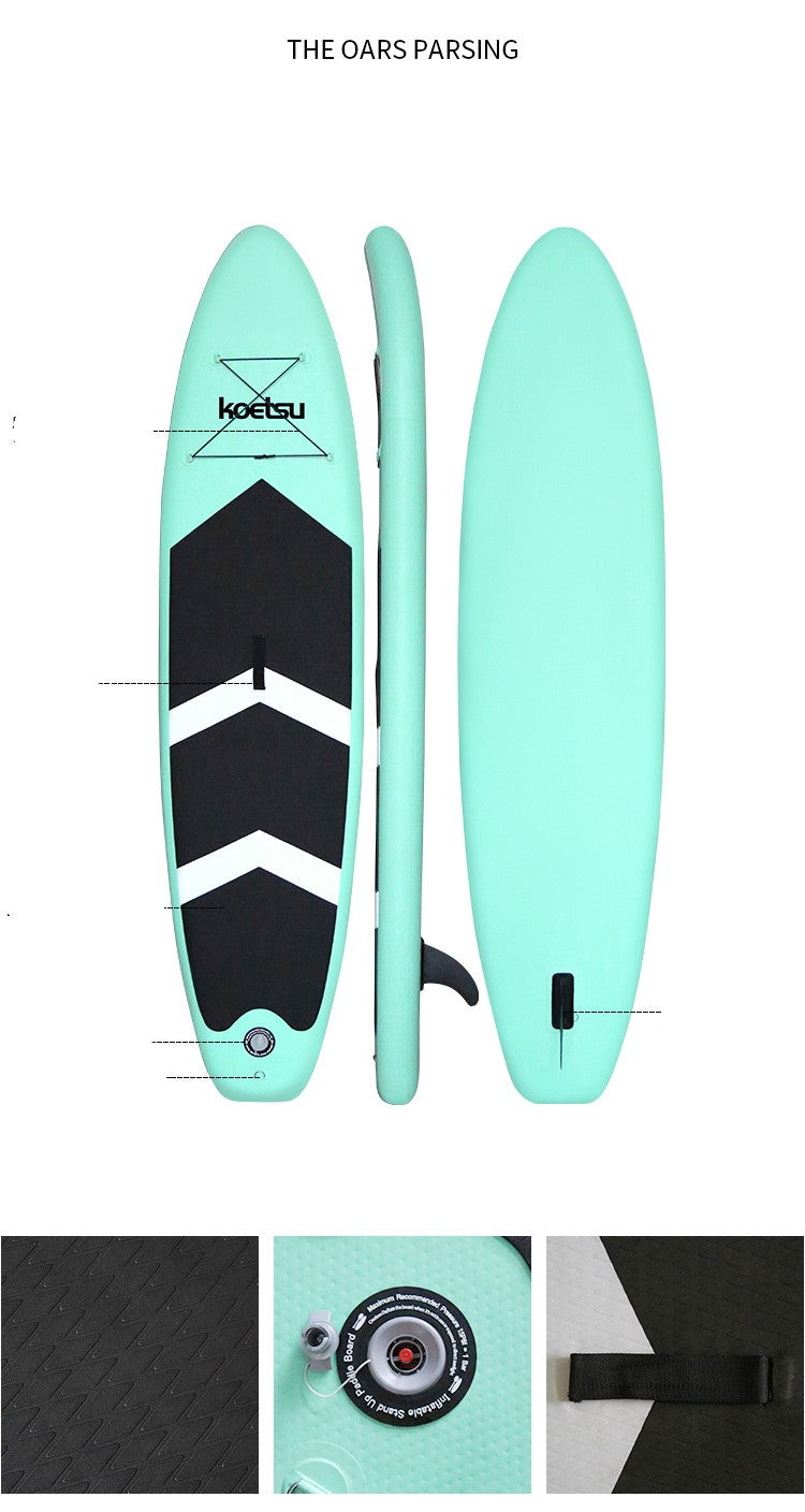 Inflatable Beginner Stand-Up Paddle Board Set