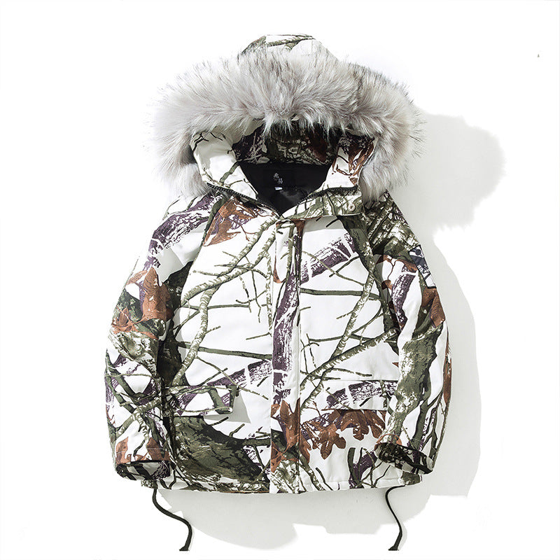 Men’s Hip Hop Camouflage Hooded Jacket