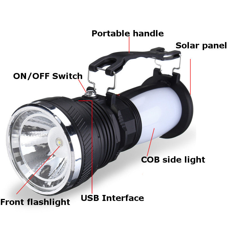 Rechargeable Camping Tent Flashlight
