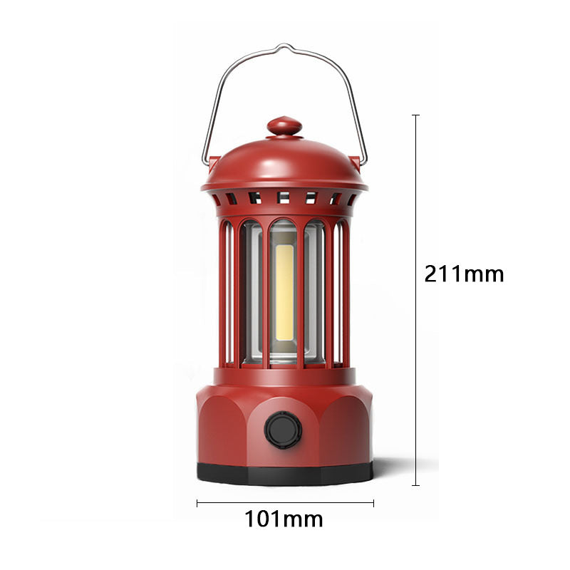 Retro COB Portable Camping Lantern