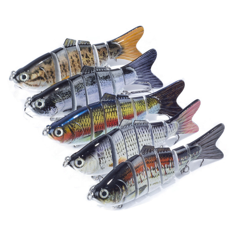 6-Segment 10cm 17g Multi-Color Hard Fishing Lure