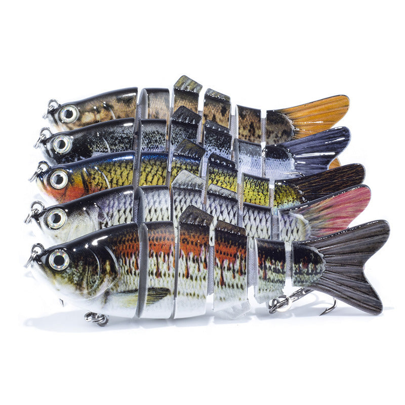 6-Segment 10cm 17g Multi-Color Hard Fishing Lure