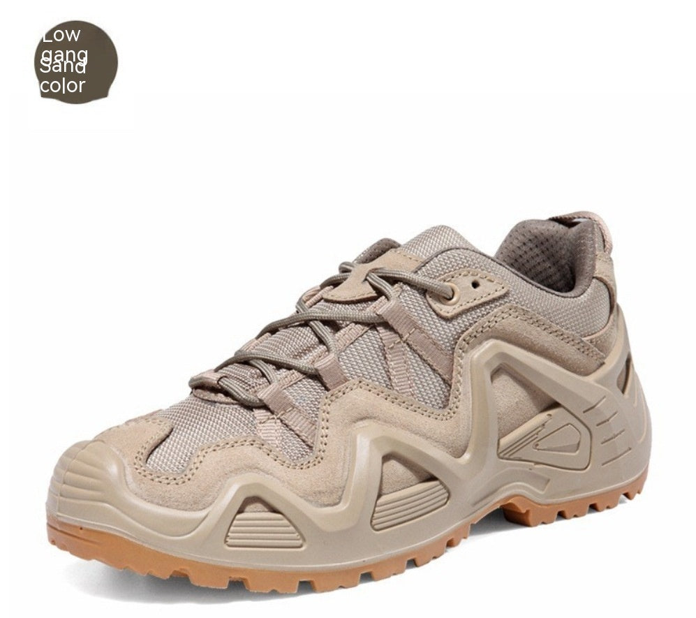 Men’s Mid-High Top Outdoor Military Training Combat Boots