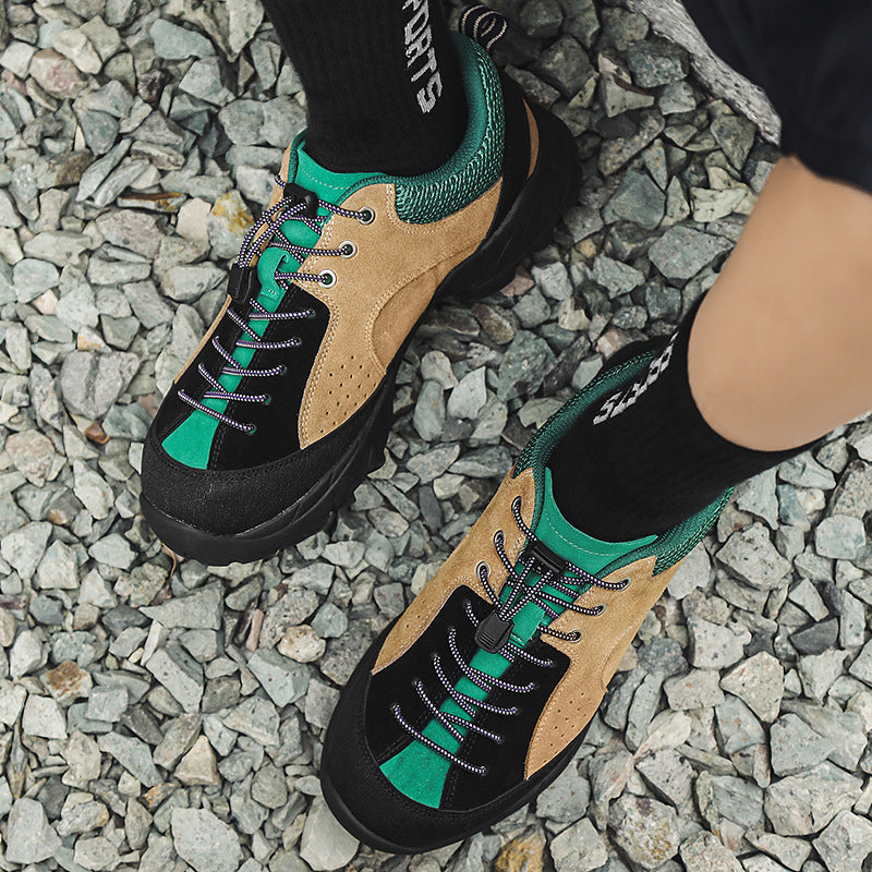 Leather Outdoor Camping And Hiking Boots