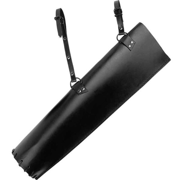 Samurai Waist Hanging PU Leather Quiver Quiver