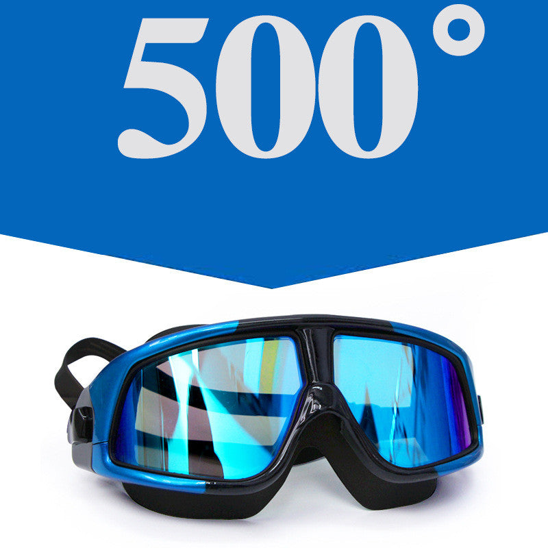 Waterproof Electroplated Swimming Diving Goggles For Adults