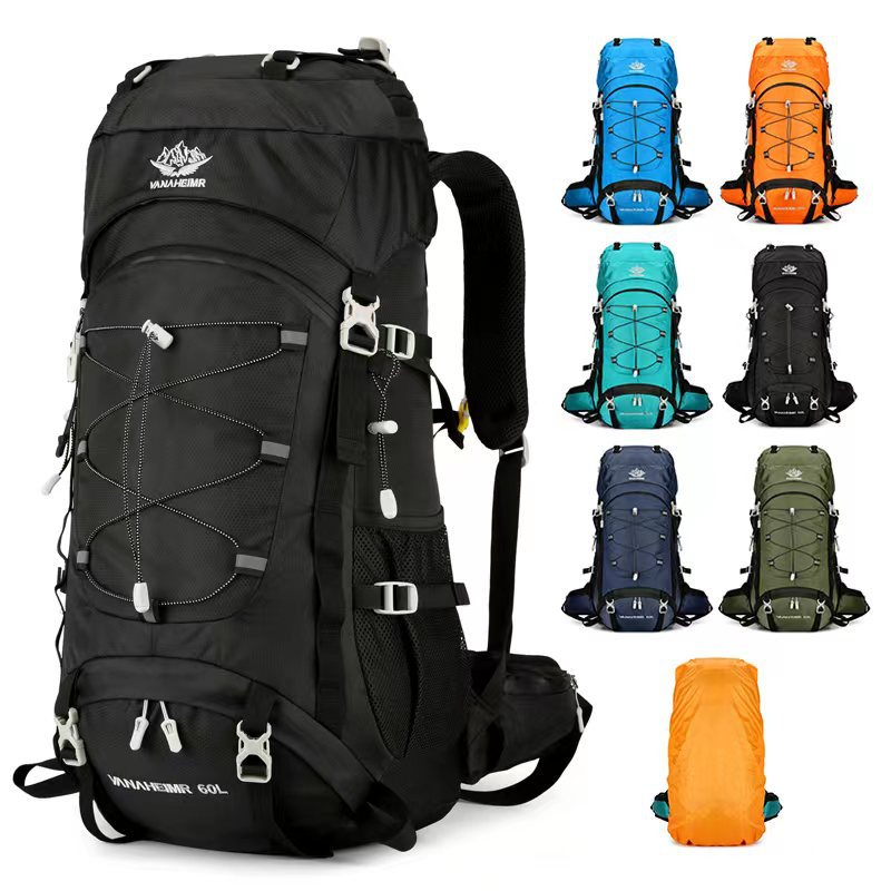 60L Large Capacity Hiking Backpack