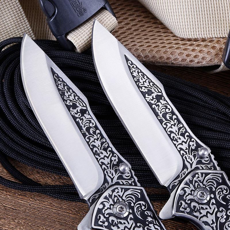 Multi Functional Outdoor Tactical Wild Survival Hunting Knife