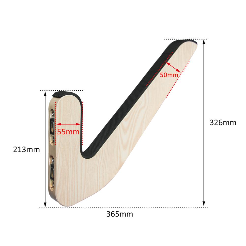 Solid Wood Surfboard Storage Rack