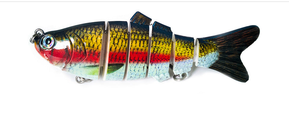 6-Segment 10cm 17g Multi-Color Hard Fishing Lure