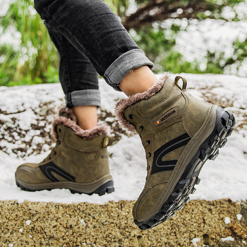 Winter Warm Plus Size Hiking Boots