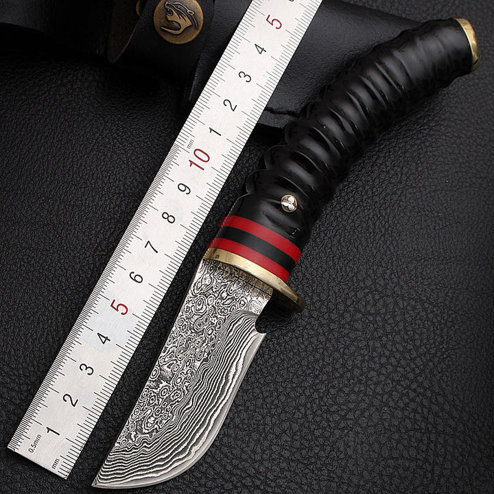 Hand Forged Damascus Steel Hunting Knife