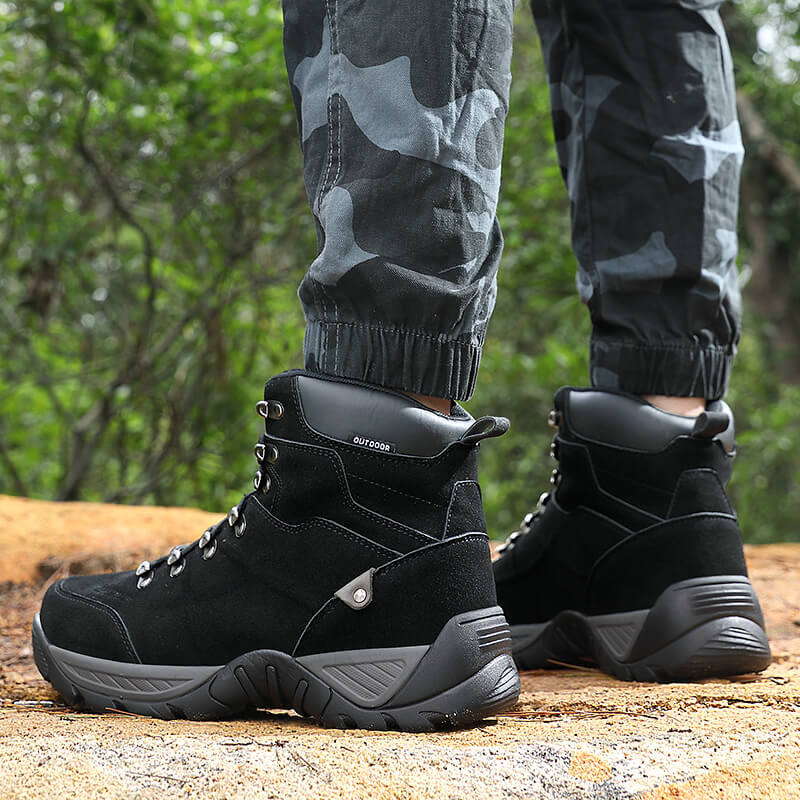 Men’s Mid-Top Winter Hiking Boots Plus Size