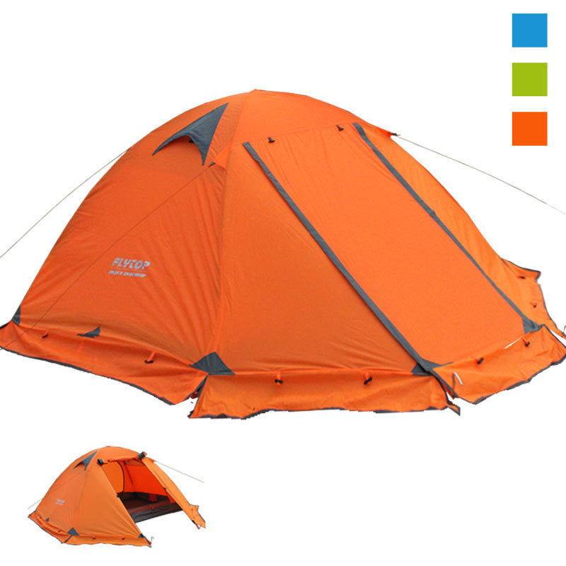 Double Aluminum Pole Stormproof Camping Tent