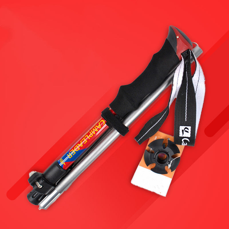 Portable 5-Section Folding Trekking Pole