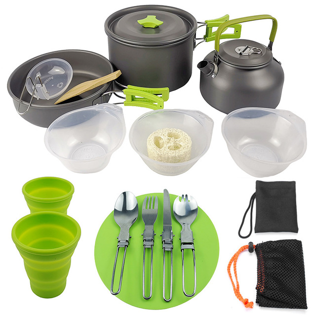 Lightweight Folding Camping Cookware Set