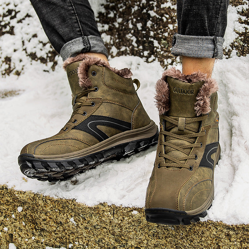 Winter Warm Plus Size Hiking Boots