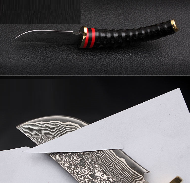 Hand Forged Damascus Steel Hunting Knife