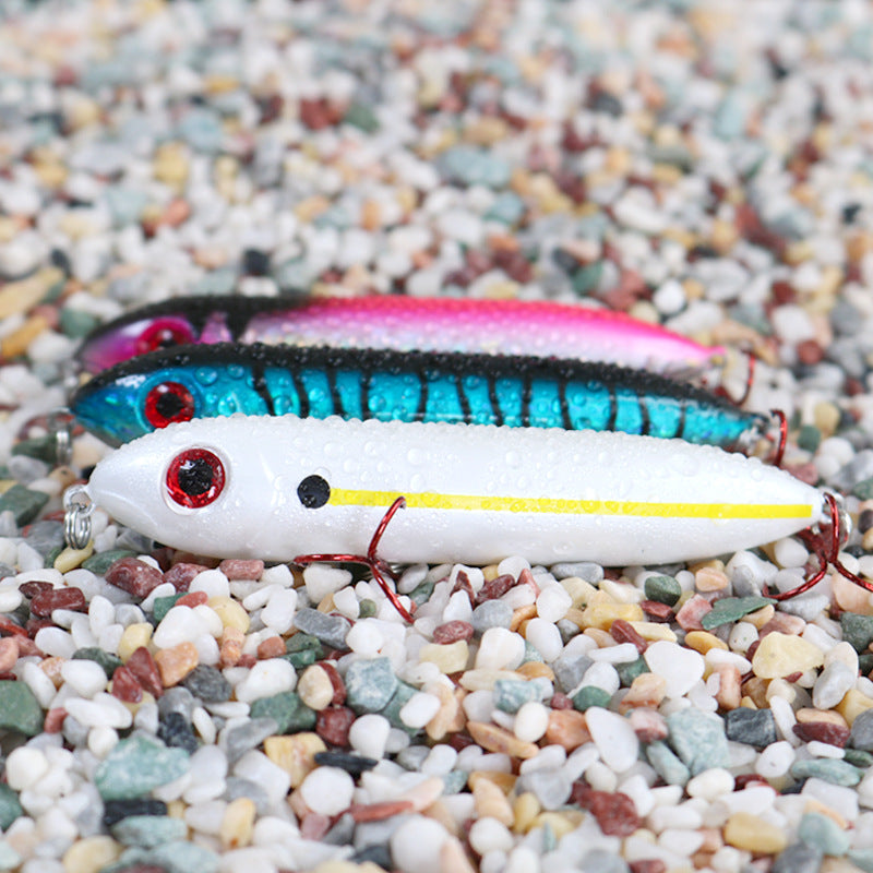 Lifelike Fish-Eye Floating Pencil Fishing Lure