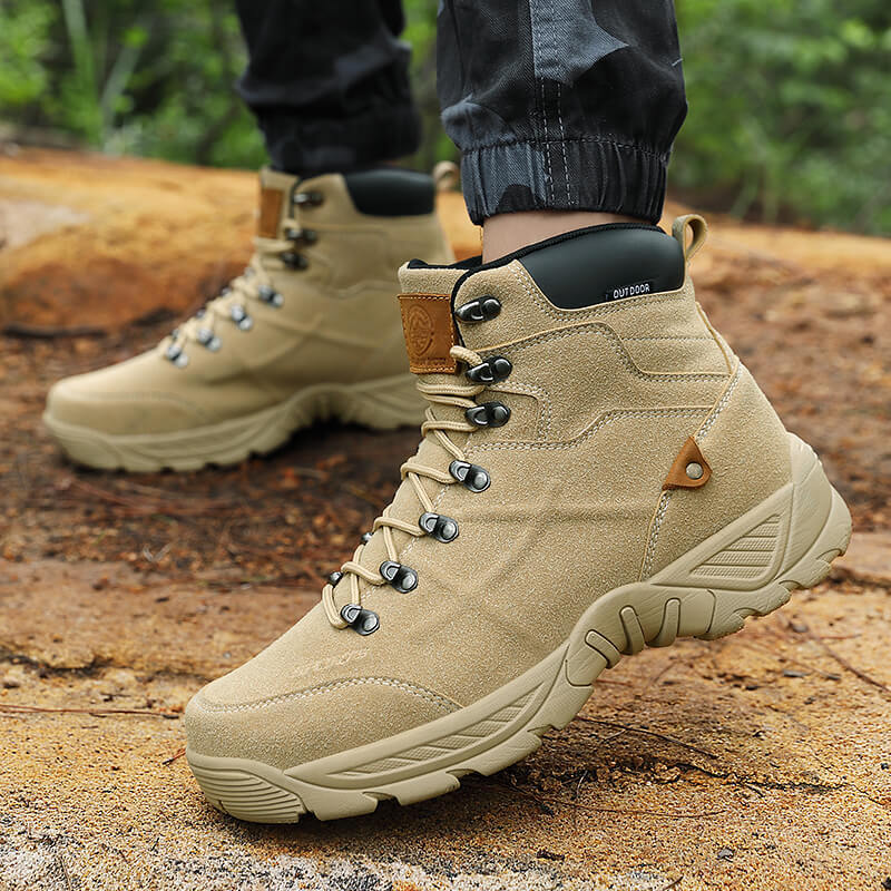 Men’s Mid-Top Winter Hiking Boots Plus Size