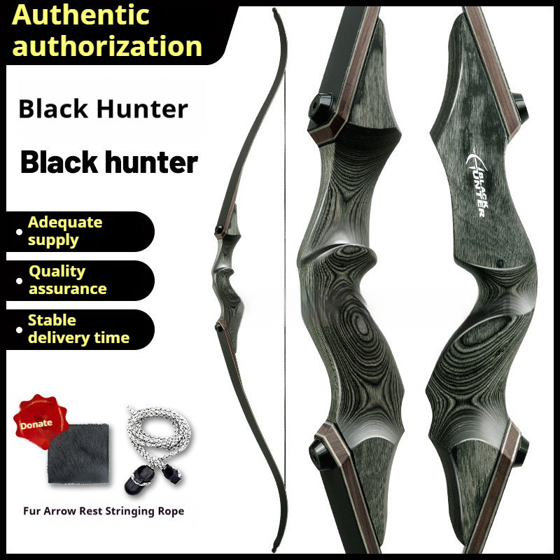 Professional Wooden Traditional Archery Bow Set