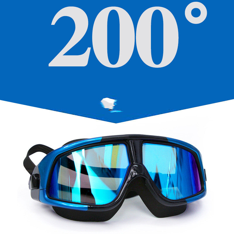 Waterproof Electroplated Swimming Diving Goggles For Adults