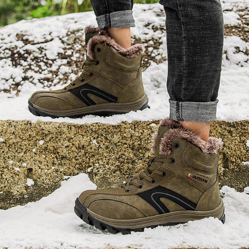 Winter Warm Plus Size Hiking Boots