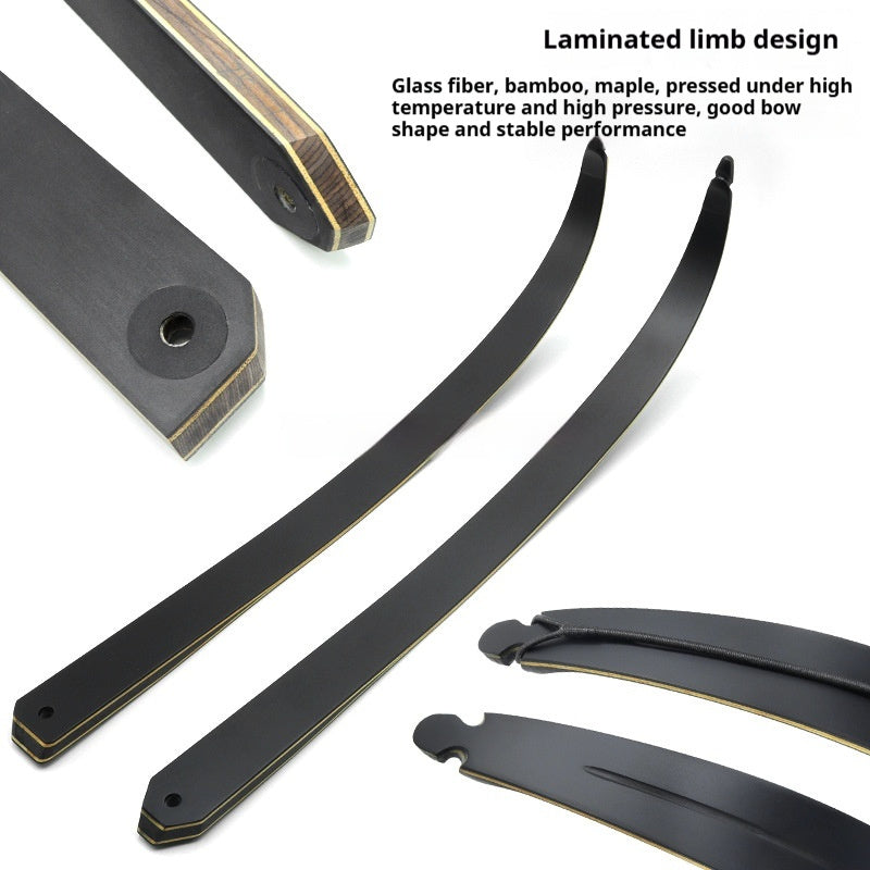 Professional Wooden Traditional Archery Bow Set