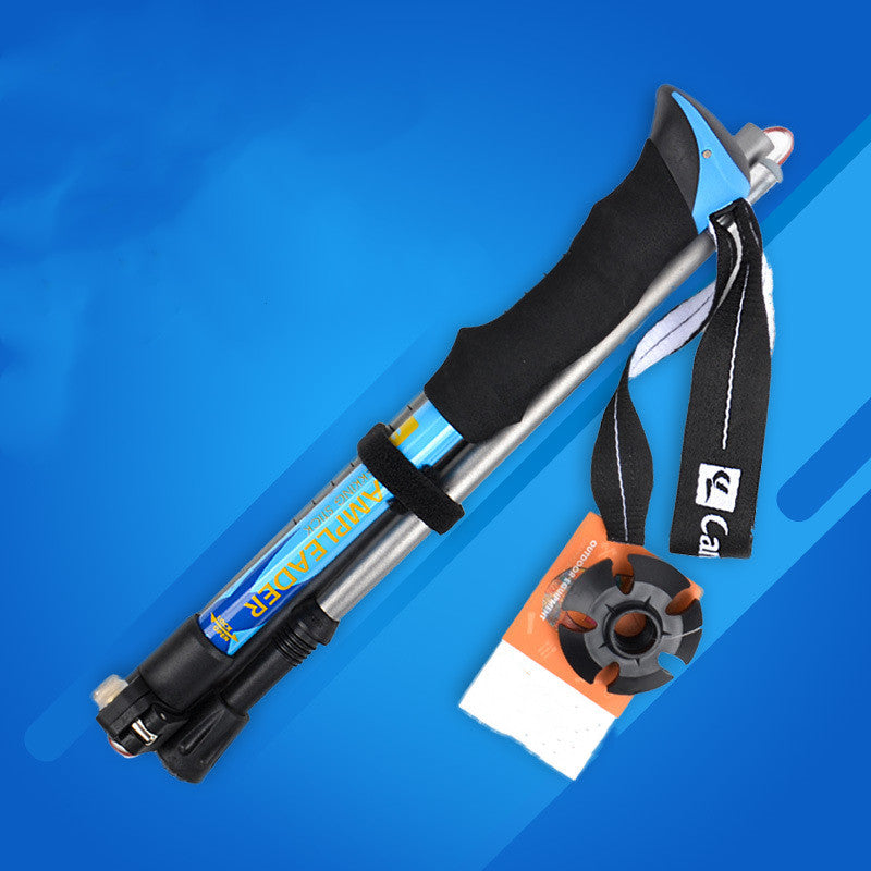 Portable 5-Section Folding Trekking Pole