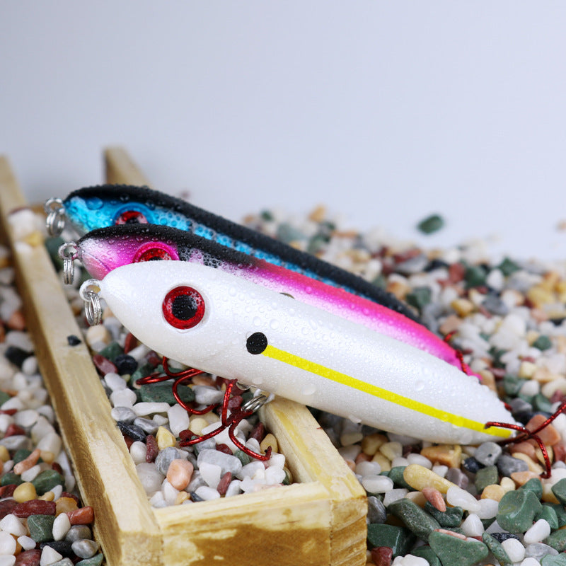 Lifelike Fish-Eye Floating Pencil Fishing Lure
