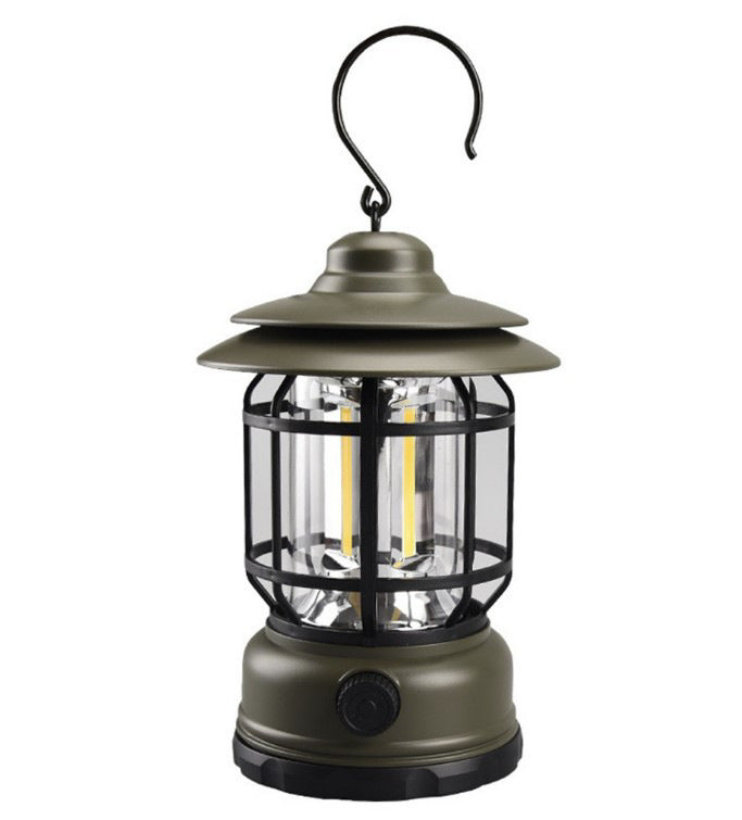 Vintage Rechargeable Camping Lantern Ambient Light