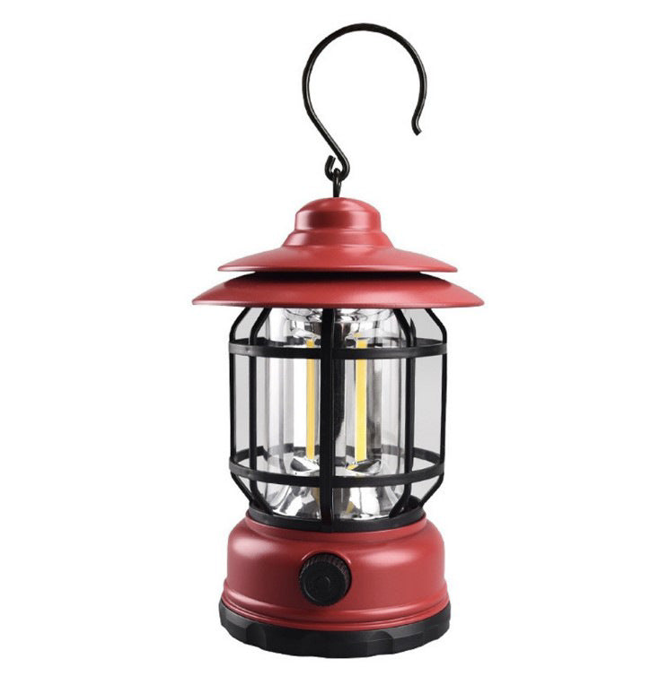 Vintage Rechargeable Camping Lantern Ambient Light