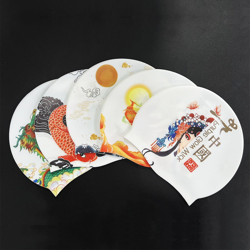 High Elastic Silicone Swimming Cap