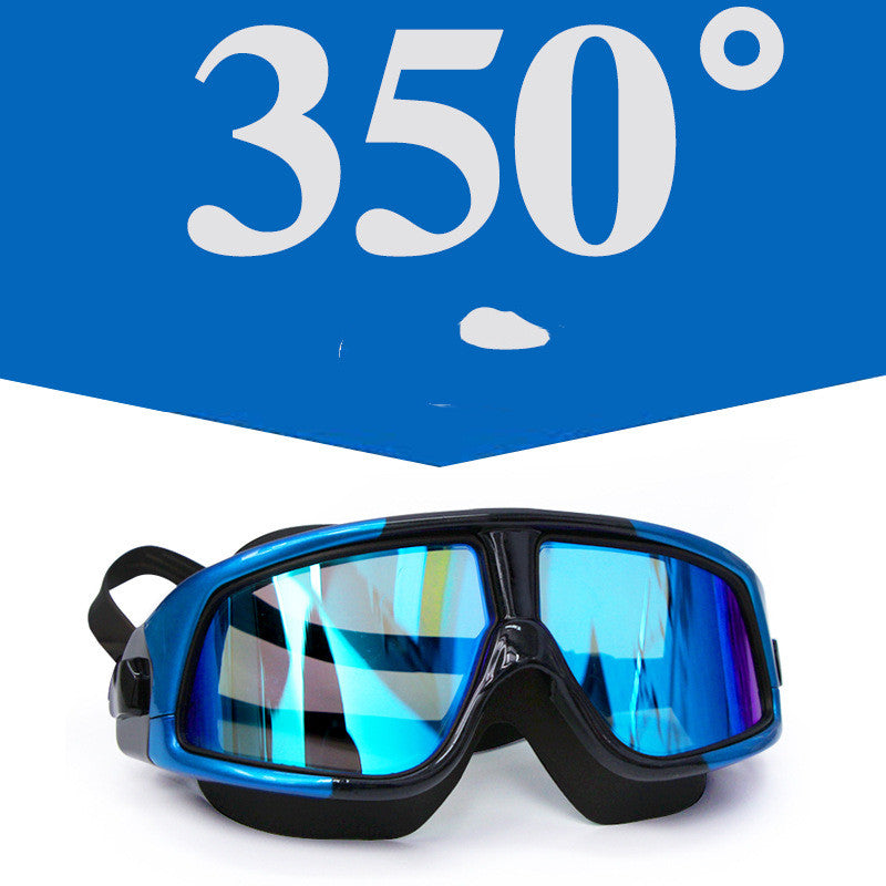 Waterproof Electroplated Swimming Diving Goggles For Adults