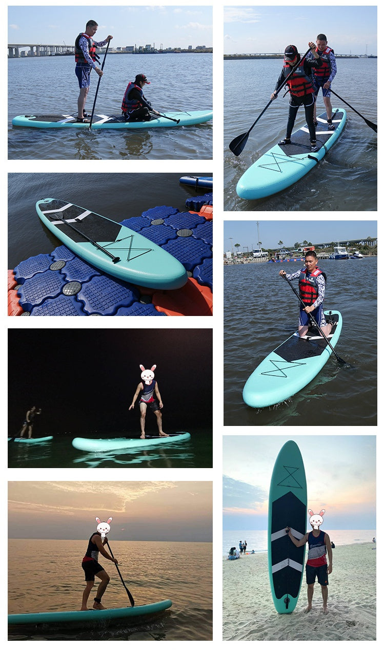 Inflatable Beginner Stand-Up Paddle Board Set