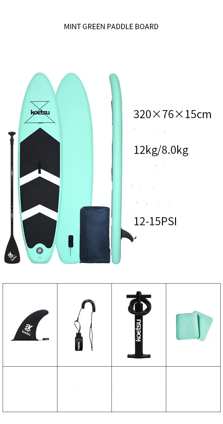 Inflatable Beginner Stand-Up Paddle Board Set