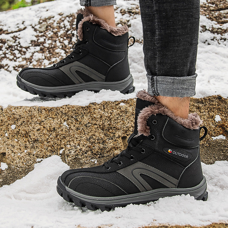 Winter Warm Plus Size Hiking Boots