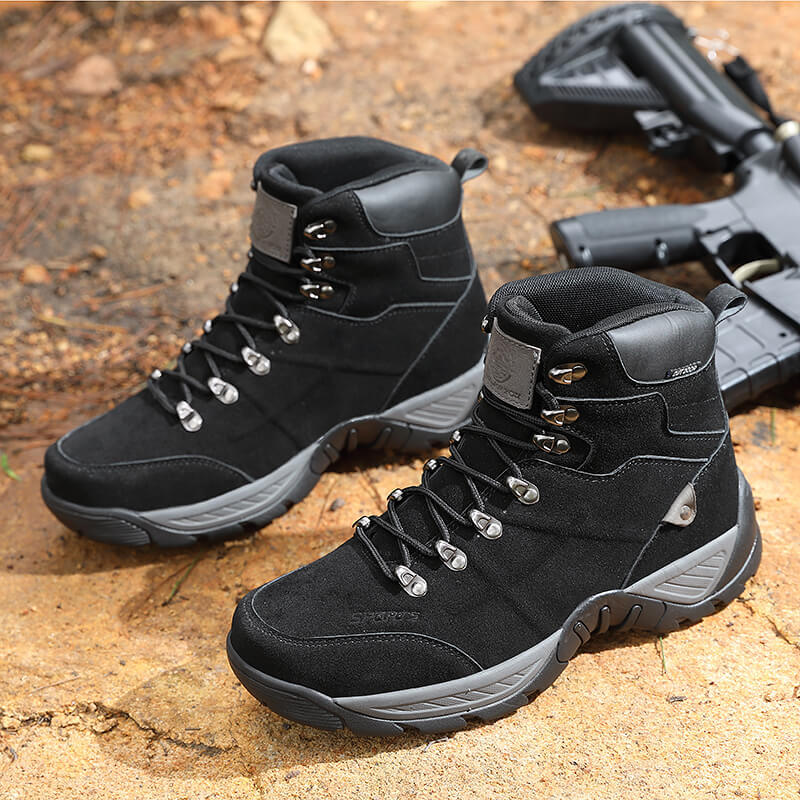 Men’s Mid-Top Winter Hiking Boots Plus Size